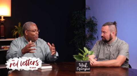 Host, Lee, and guest host, Adam Hicks, associate pastor of Temple City, discuss messages shared during the Week of Spiritual Encouragement in 2021, themed “Red Letters of Jesus.”