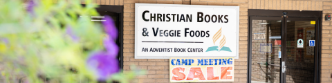 The store, officially named Christian Books & Veggie Foods, sits across the street from the Adventist Health Glendale hospital, sharing a parking lot with the conference office.