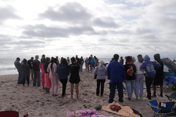 Before the girls were baptized, teachers and week of prayer leaders shared about their experience with the girls and each girl’s unique journey.