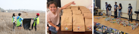 Students were able to choose from a pre-populated list of acts of kindness or could create their own. Here is a list of some acts that were completed: • Making notes/cards for essential workers like nurses and teachers • Leaving goodie bags for mail/delivery workers • Taking out a neighbor’s trash • Washing a neighbor’s car • Spending time with an elderly family/church member • Collecting cans for local food pantries • Donating clothes • Painting “kindness rocks” and leaving them around the neighborhood • Thank you notes for first responders