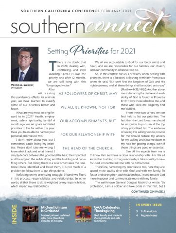 February 2021 - Southern Connect newsletter